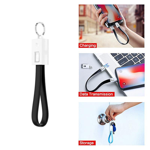 CHARGING CABLE KEYCHAIN