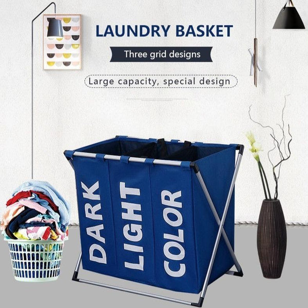 LAUNDRY BASKET ORGANIZER WITH WHEELS
