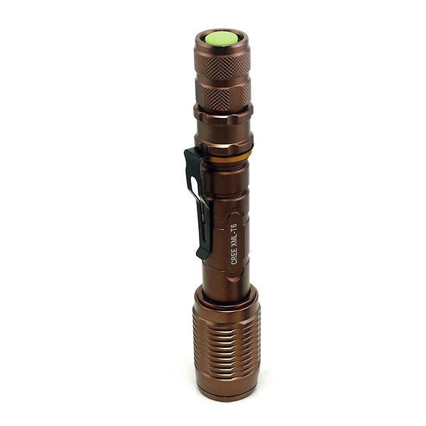 Tactical Flashlight 1200 Lumen CREE T6 LED  5 Mode Torch + 18650 Battery + Charger Get 2 for Only $29.95