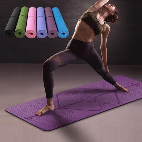 BODY ALIGNING YOGA MAT