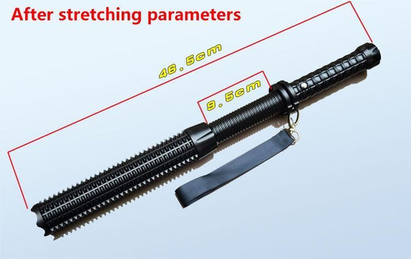 Tactical LED Defense Baton Flashlight