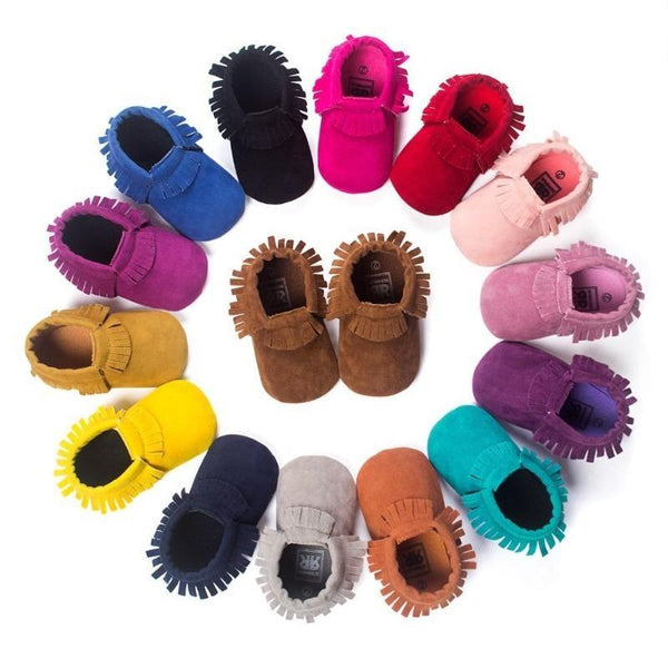 NEWBORN BABY MOCASINS SHOES