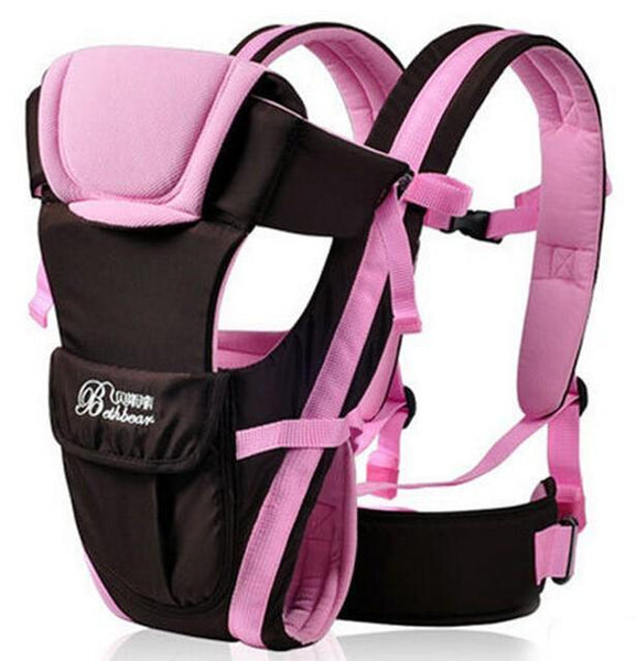 0-30 Months Breathable Front Facing Baby Carrier 4 in 1 Infant Comfortable Sling Backpack