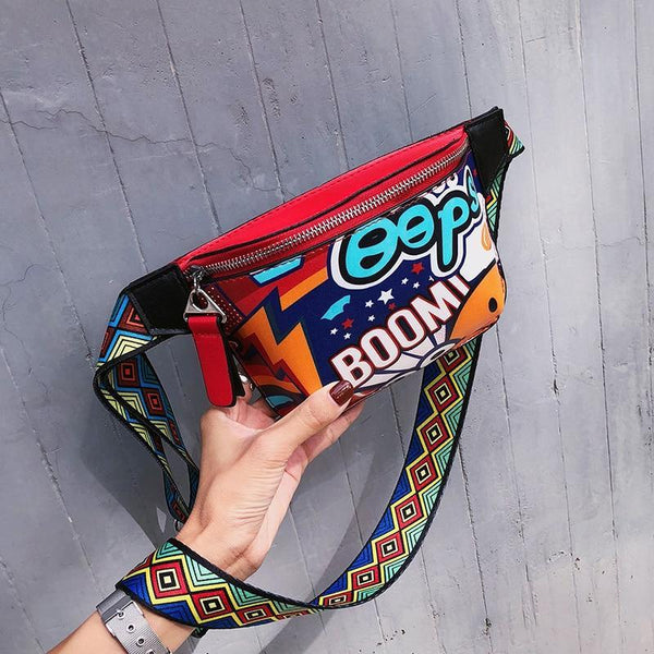 Graffiti Fanny Pack Waist Bag