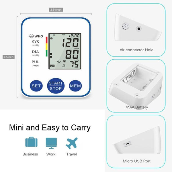 AUTOMATIC DIGITAL BLOOD PRESSURE MONITOR