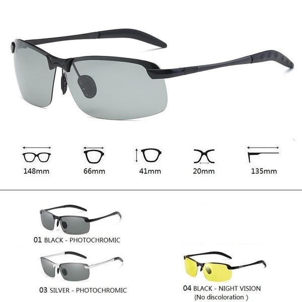 POLARIZED CHAMELEON PHOTOCHROMIC GLASSES