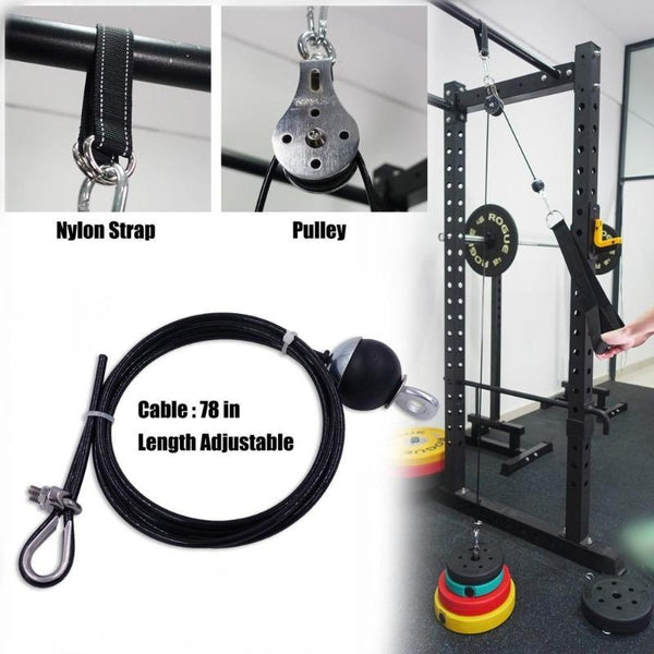 POWERPULL - HOME GYM PULLEY CABLE