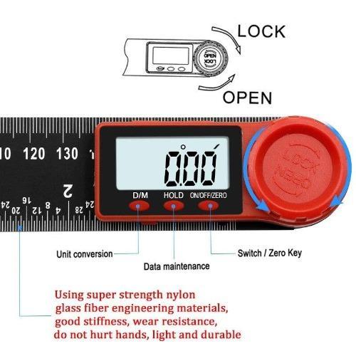 DIGITAL ANGLE MEASURING FINDER TOOL
