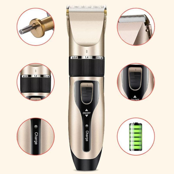 QUIET ELECTRIC PET HAIR CLIPPERS