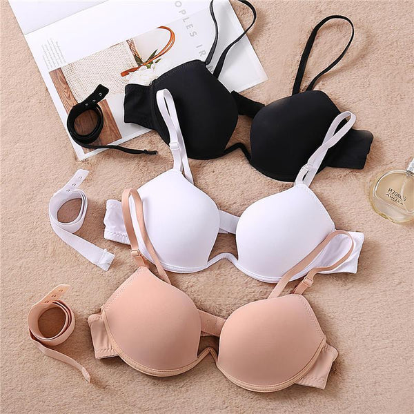 U-NECK UNDERWIRE PLUNGE BRA