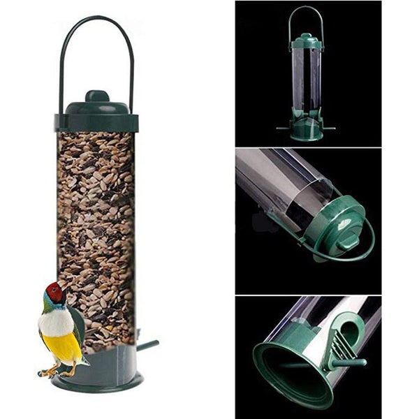 HANGING BIRD FEEDER SQUIRREL PROOF