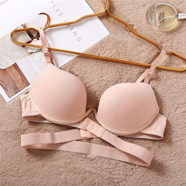 U-NECK UNDERWIRE PLUNGE BRA