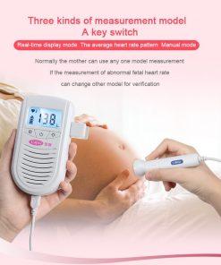 Baby Heartbeat Fetal Doppler - Hear Baby Heartbeat