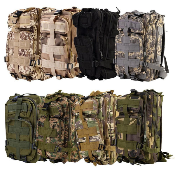 Military Tactical Backpack Camping Hiking Molle Rucksacks