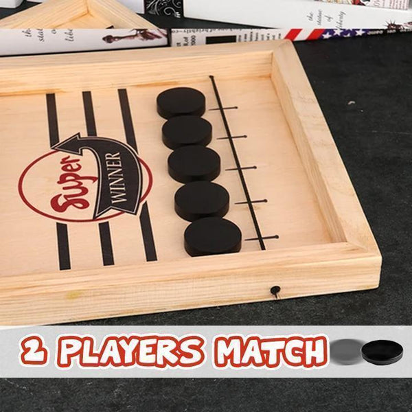 HOCKEY SLING PUCK BOARD GAME