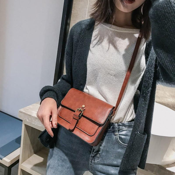 Casual Leather Shoulder Bags