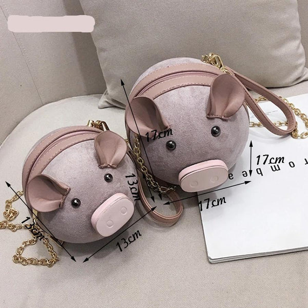 Small Round Pig Bag