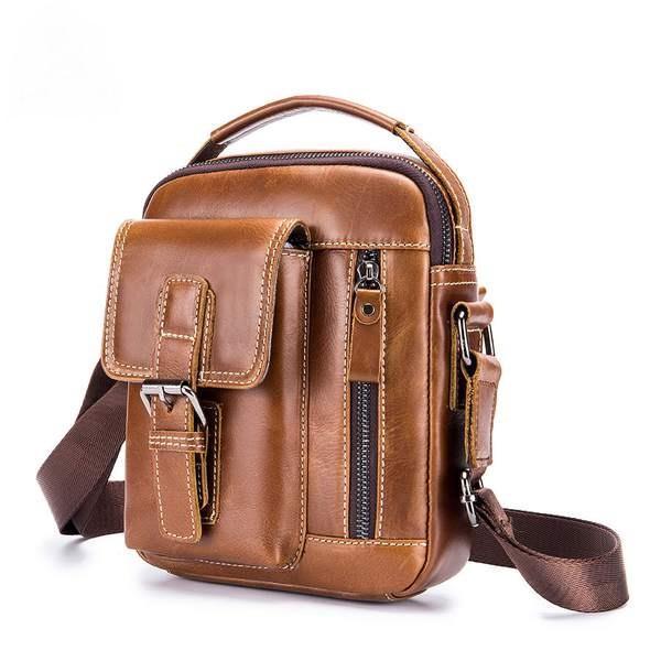 Genuine Leather Shoulder Bag