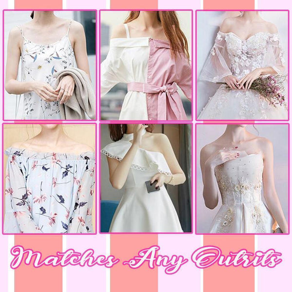 LACE STRAPLESS BANDEAU BRA