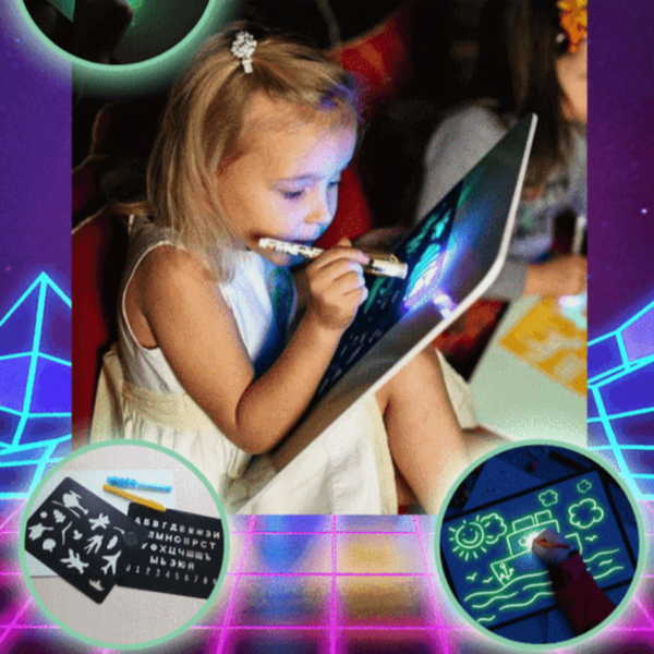 MAGIC LIGHT UP DRAWING BOARD