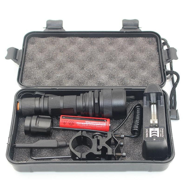 Police Tactical USB Rechargeable Led Flashlight XM L2 U3 5000L