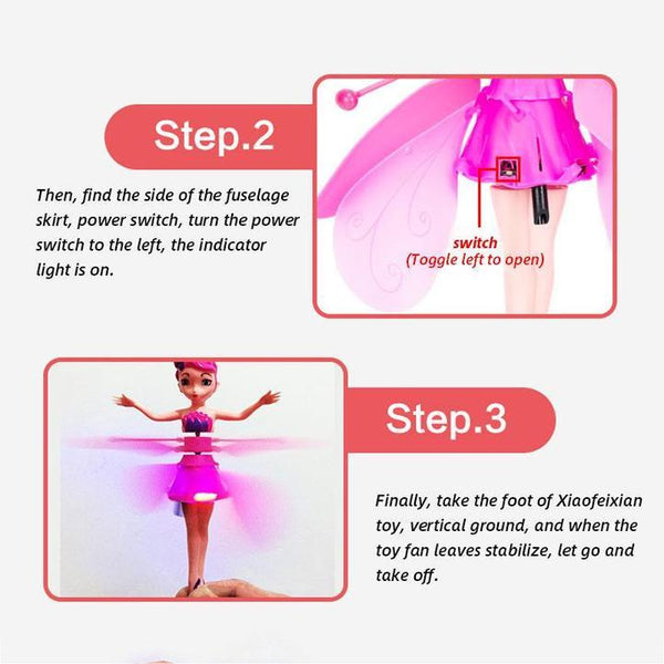 Magic Flying Fairy Princess Doll