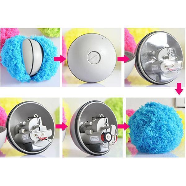 Magic Solid Automatic Roller Ball Dog Cat Pet Toy Funny Roller Ball Toy