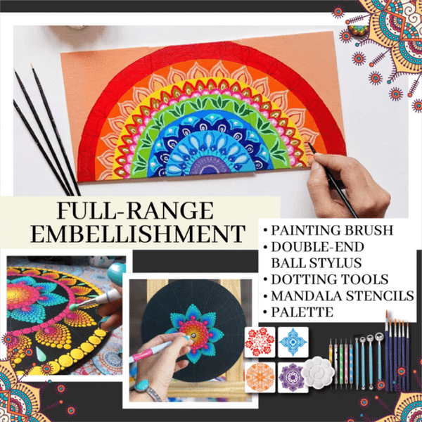 DIY MANDALA DOTTING TOOLS KIT