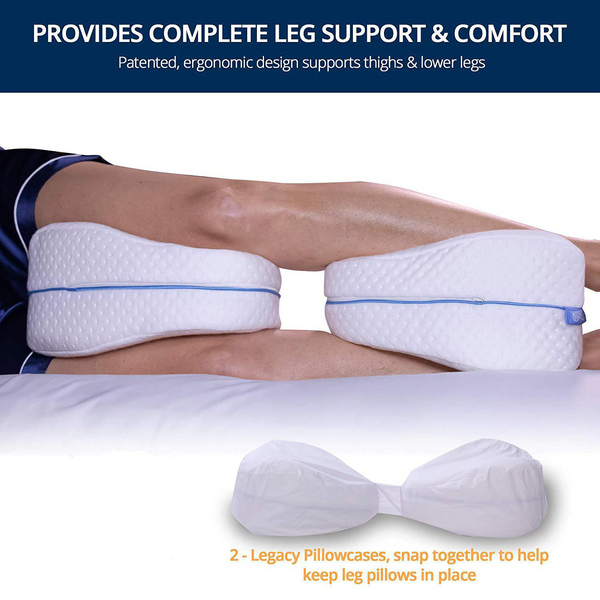 ORTHOPEDIC MEMORY FOAM LEG PILLOW