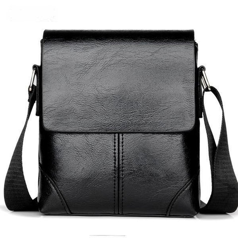 Casual Leather Shoulder Bag
