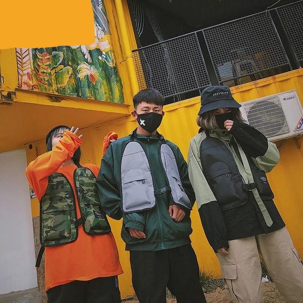 Military Jacket Multi Pockets Bag