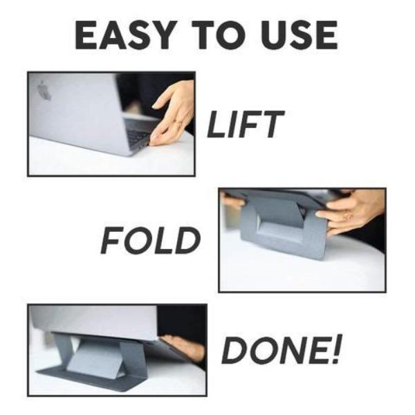 MINIMALIST FOLDING LAPTOP STAND