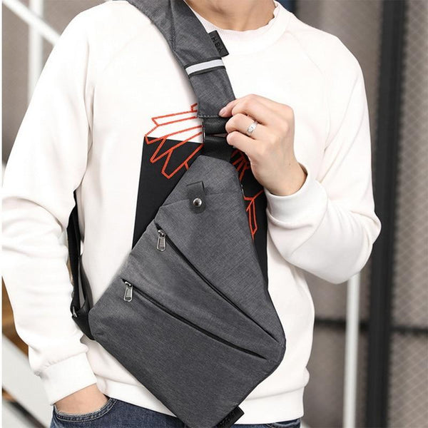 Anti-Theft Messenger Bag