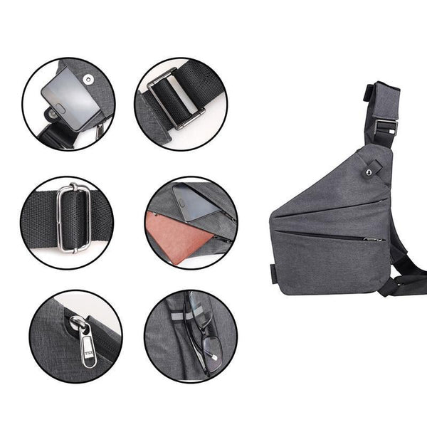Anti-Theft Messenger Bag
