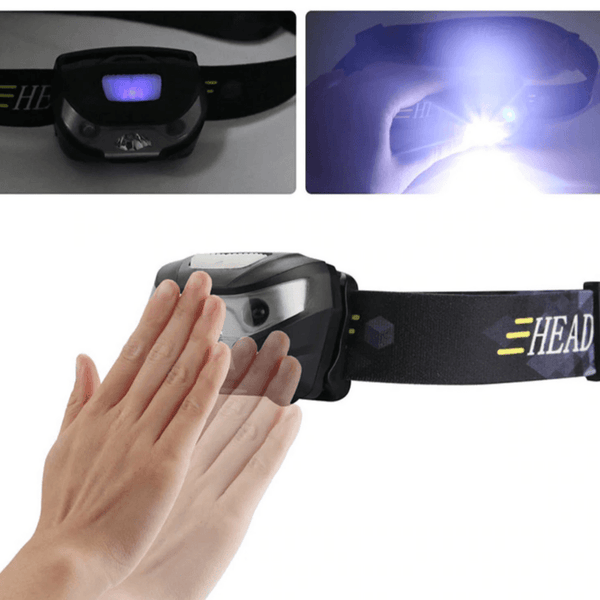 Motion Sensor Rechargeable LED HeadLamp