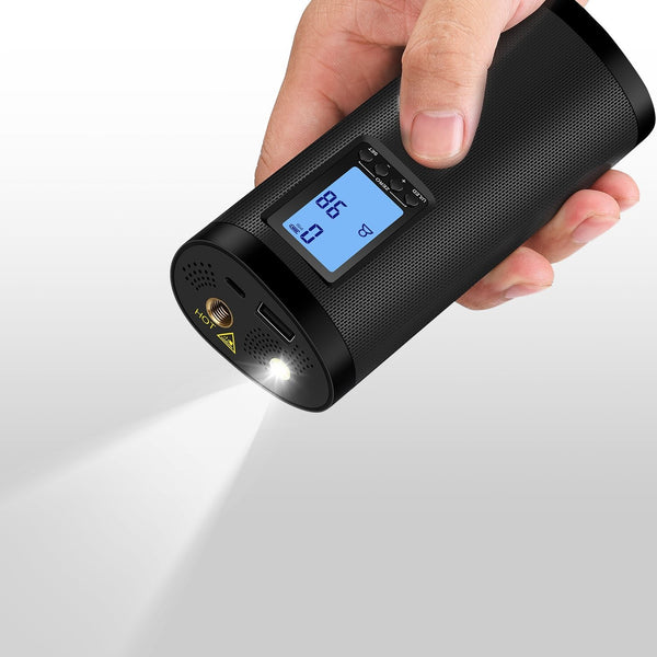 Motorcycle Car Tire Inflator Bike Pump Bicycle Compressor Balls