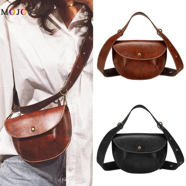 Luxury Leather Belt Bag