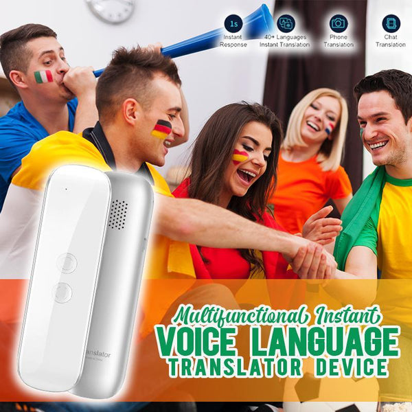 INSTANT VOICE LANGUAGE TRANSLATOR DEVICE