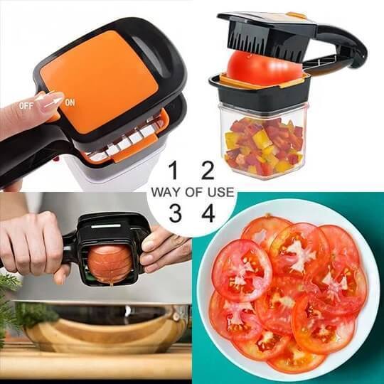 Multifunctional Fruit and Vegetable Dicer Chopper