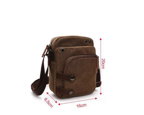 Canvas Messenger Bag
