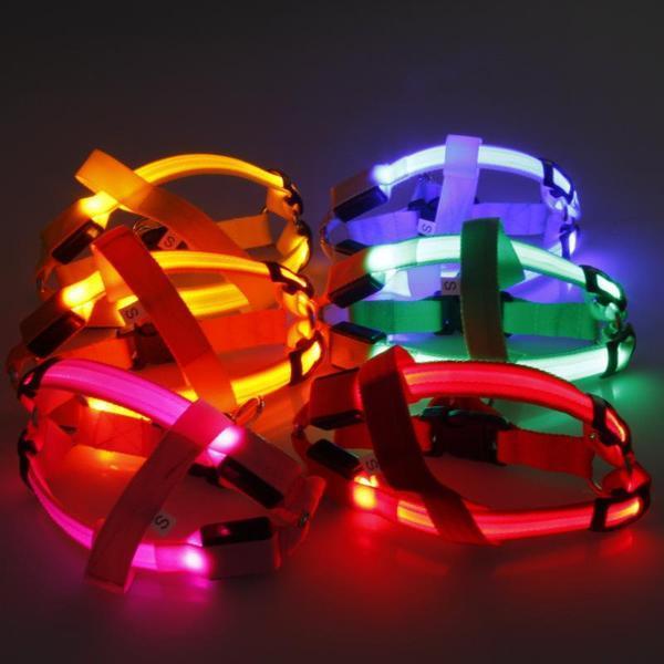 LED SAFETY DOG HARNESS