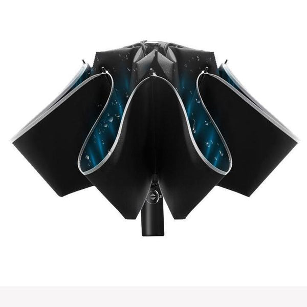 Foldable Reversible Automatic Umbrella (Reflective Strips)