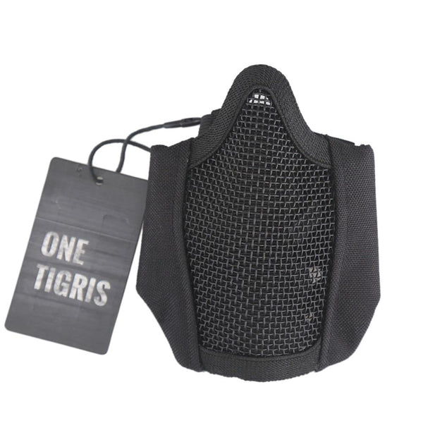 Tactical Foldable Half Face Mask Protective Mesh