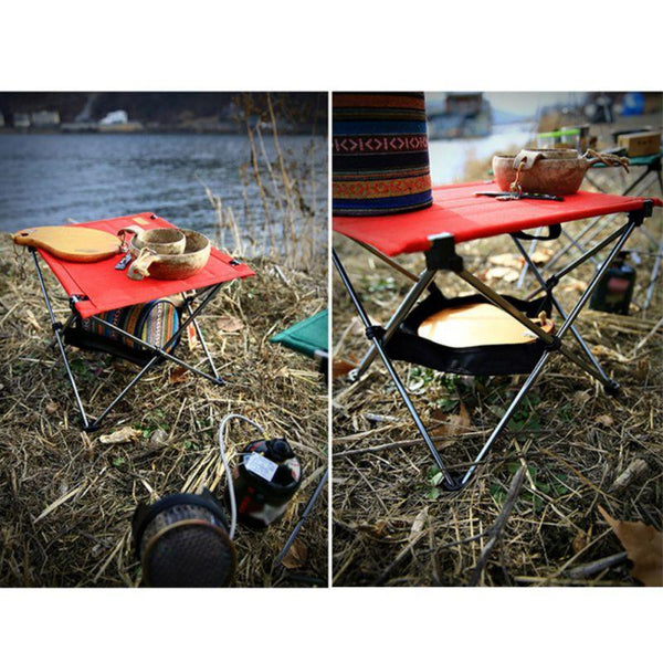 Camping Table Hanging Mesh Organizer