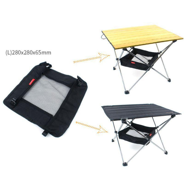Camping Table Hanging Mesh Organizer