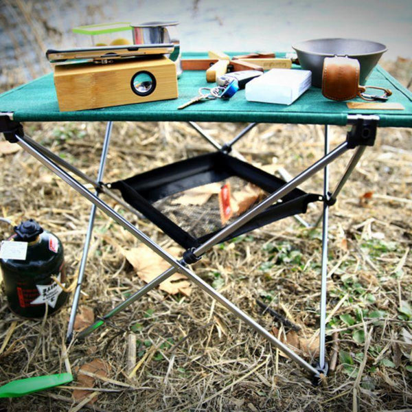 Camping Table Hanging Mesh Organizer