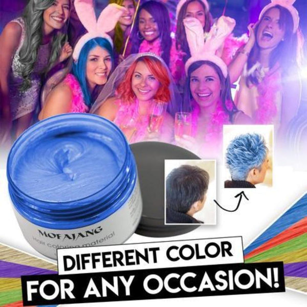 TEMPORARY HAIR COLOR DYE WAX