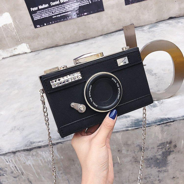 Ladies Camera Shape Clutch