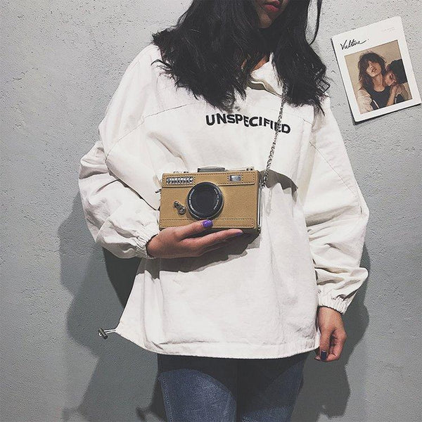 Ladies Camera Shape Clutch