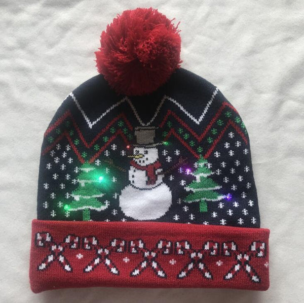 Christmas LED Beanies